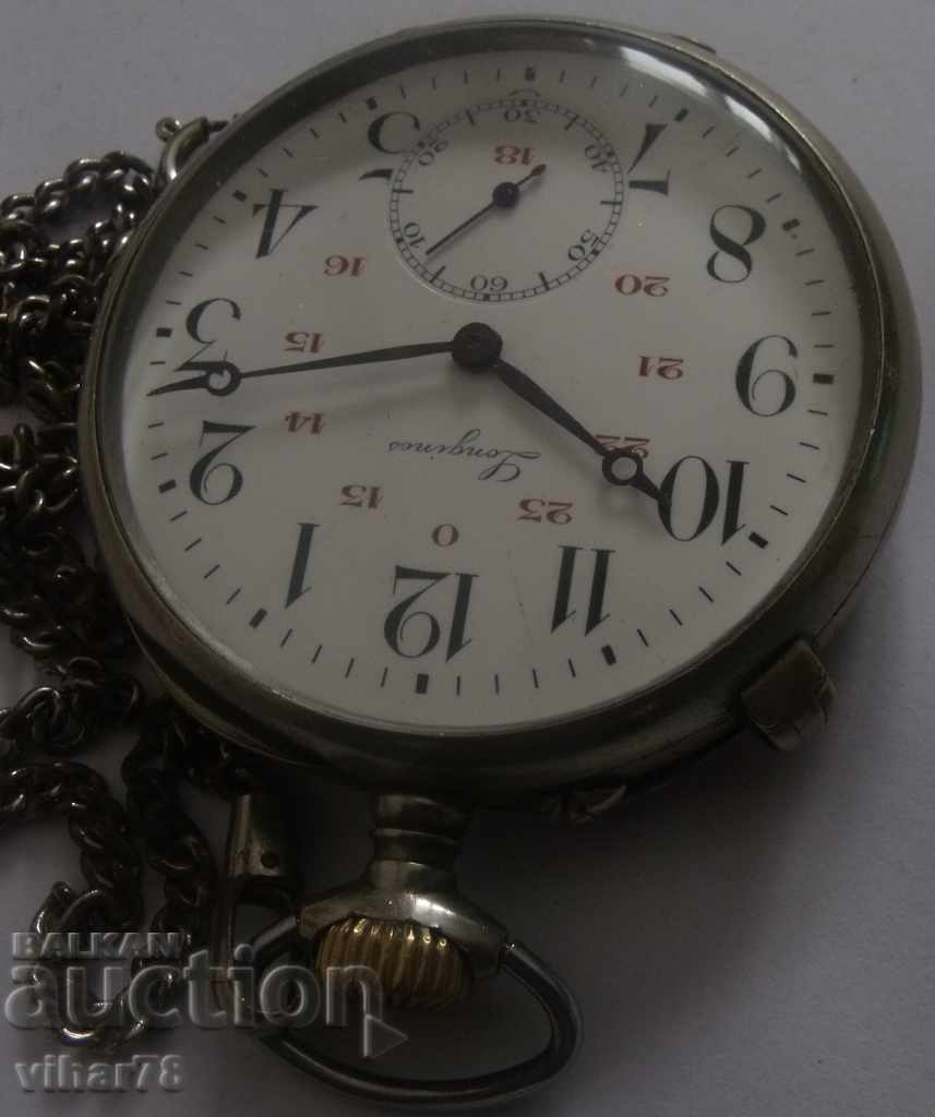 Auction pocket watch-LONGINES-GEPA MODEL Rare model Auction pocket watch-LONGINES-GEPA MODEL Rare model