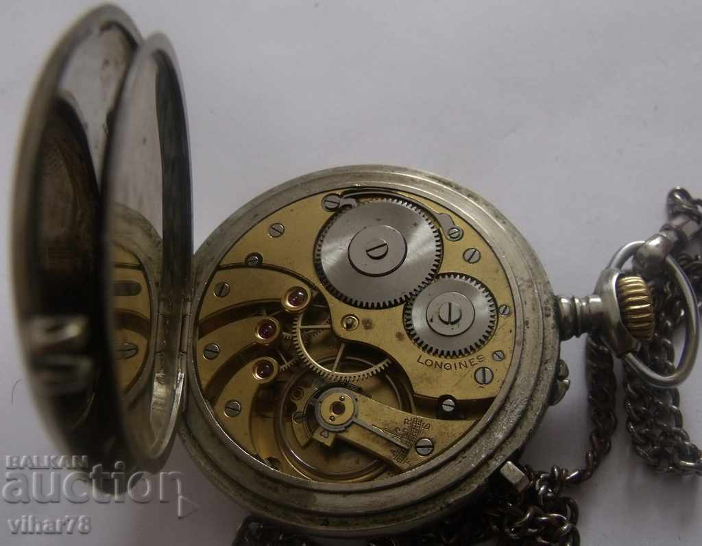 pocket watch-LONGINES-GEPA MODEL Rare model - 5 pocket watch-LONGINES-GEPA MODEL Rare model - 5