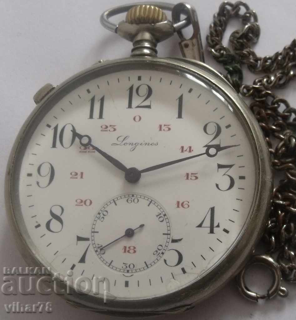 pocket watch-LONGINES-GEPA MODEL Rare model pocket watch-LONGINES-GEPA MODEL Rare model