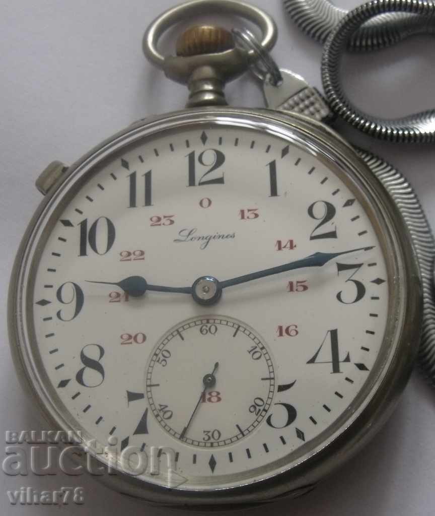 джобен часовник-LONGINES-ЖЕПЕЙСКИ МОДЕЛ рядък модел с цена € 299.99 | 586.73 лв. джобен часовник-LONGINES-ЖЕПЕЙСКИ МОДЕЛ рядък модел с цена € 299.99 | 586.73 лв.