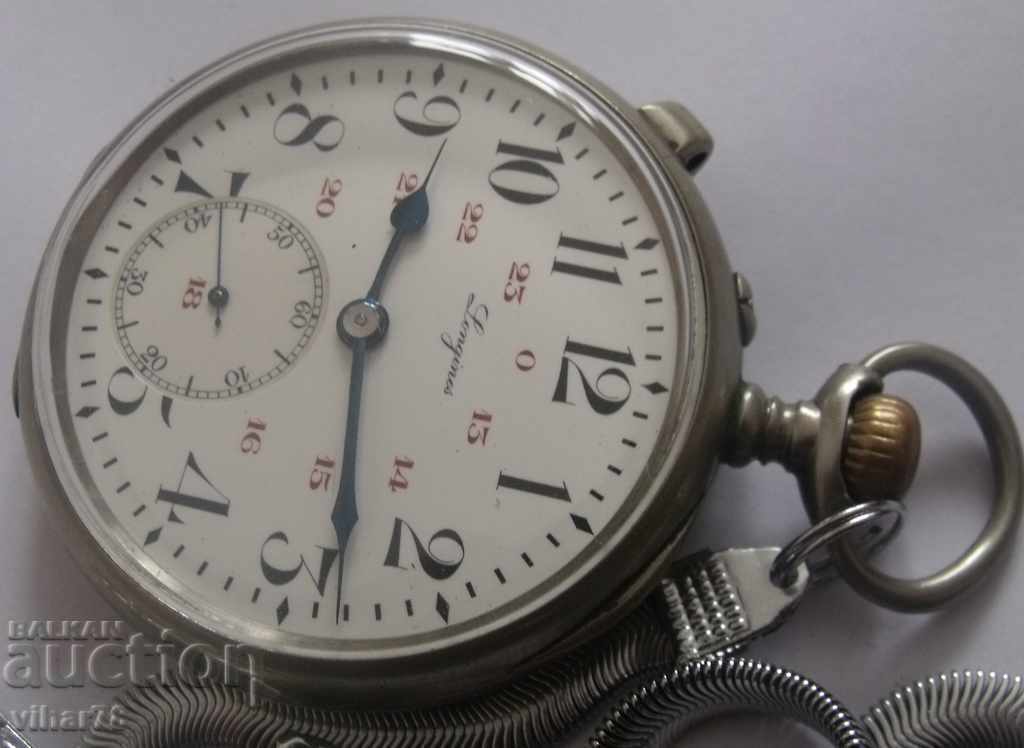 Auction pocket watch-LONGINES-GEPA MODEL Rare model Auction pocket watch-LONGINES-GEPA MODEL Rare model