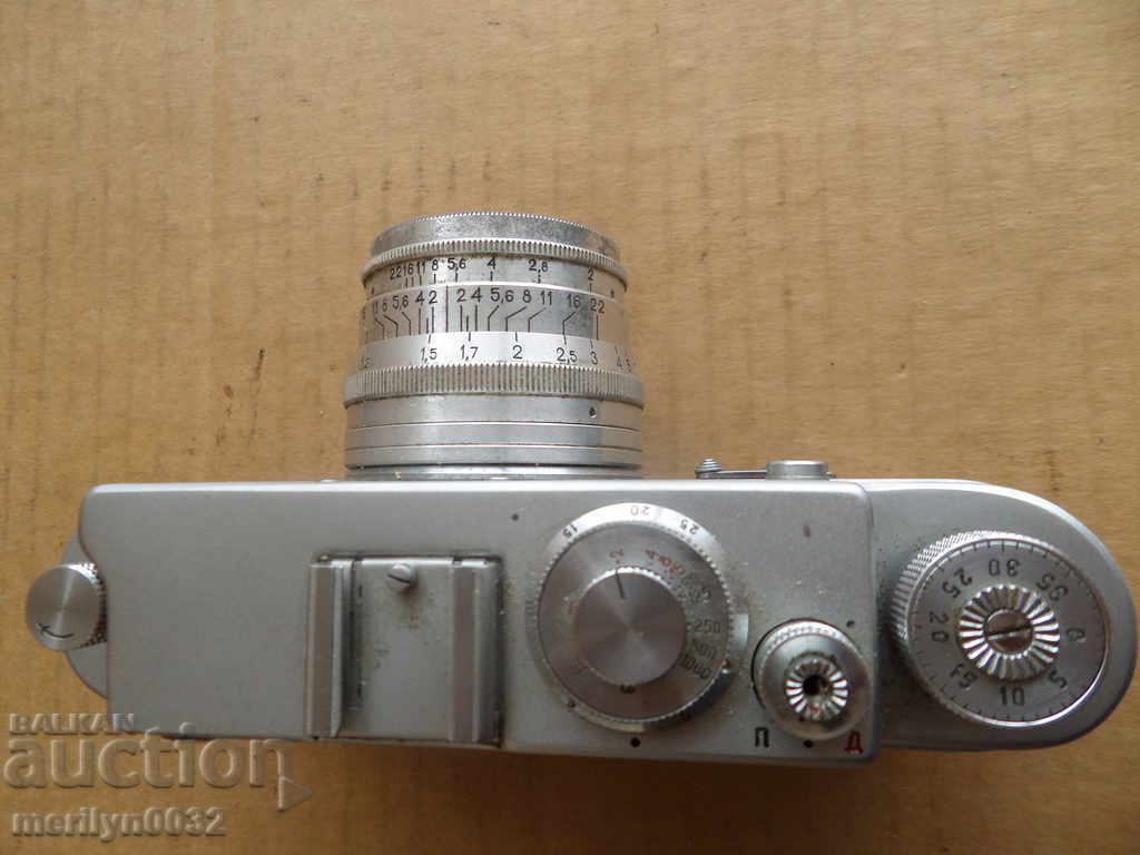 Licitație Socialist. Aparatul foto, Camera "ZORKIY" Lucrări URSS