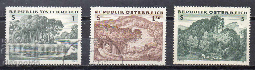 1962. Австрия. Австрийски гори.