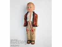 An old boy doll dressed in the costume of the Kingdom of Bulgaria