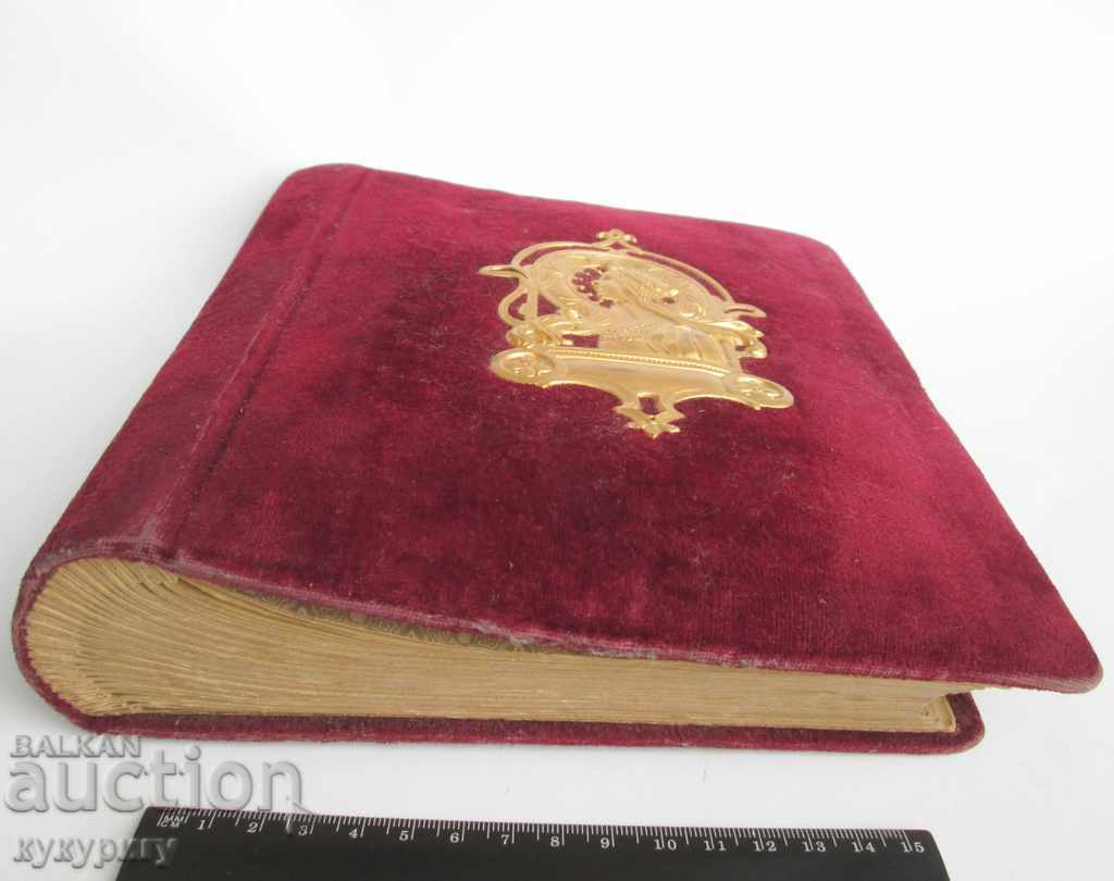 Ancient beautiful photo album Art Nouveau - 5 Ancient beautiful photo album Art Nouveau - 5