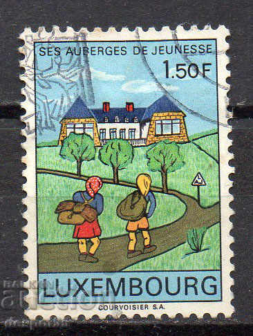 1967 Luxembourg. ξενώνες νεότητας στο Λουξεμβούργο.