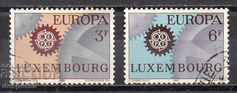 1967. Люксембург. Европа.