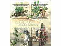 bloc curat faunei și Cactus 2012 de Burundi