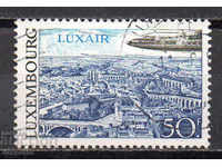 1968. Люксембург. Люксембургската авиокомпания LUXAIR.