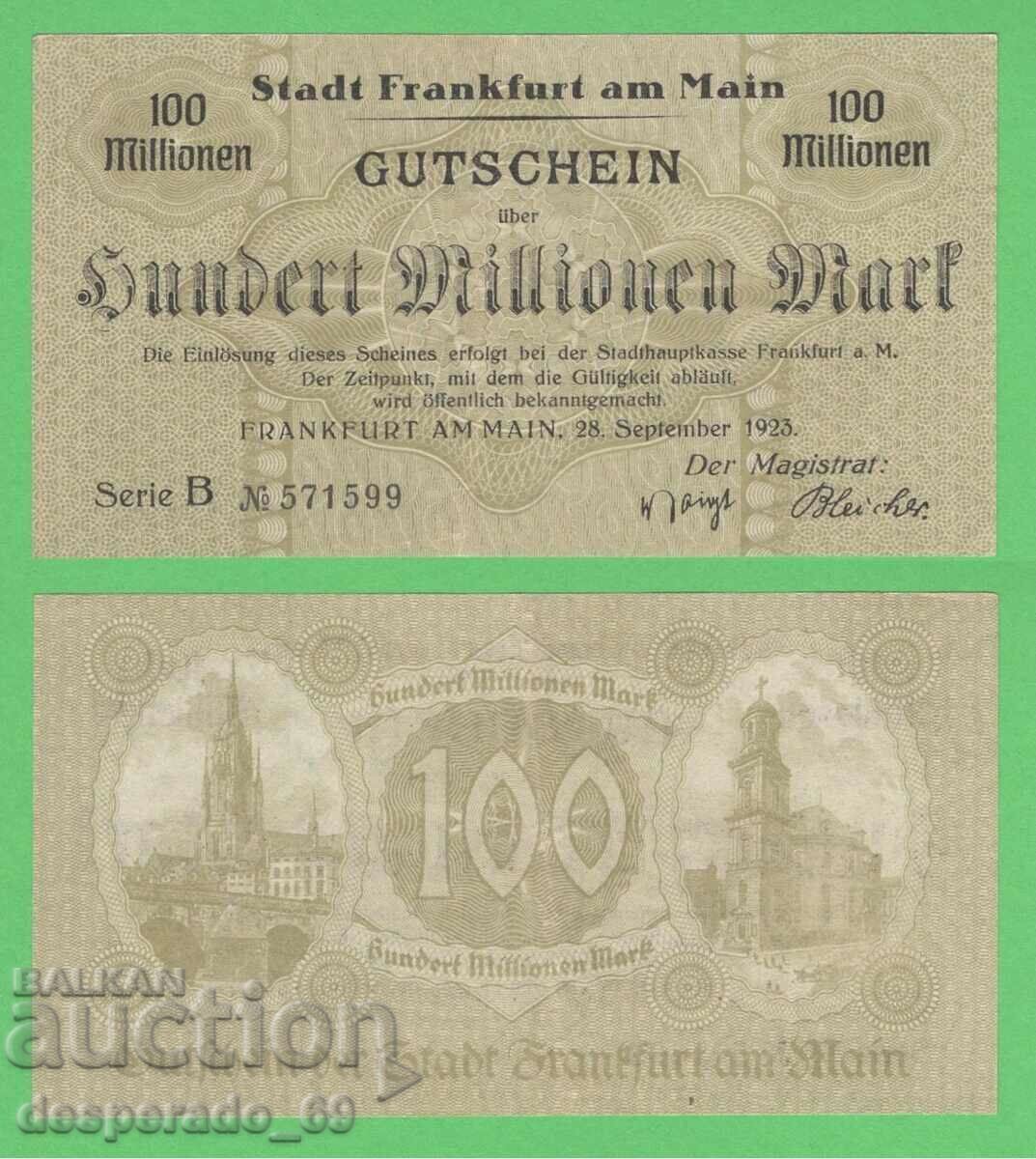 (¯` '• .¸GERMANIYA (Flöha) 5 mărci 1918 unc. •' '°)