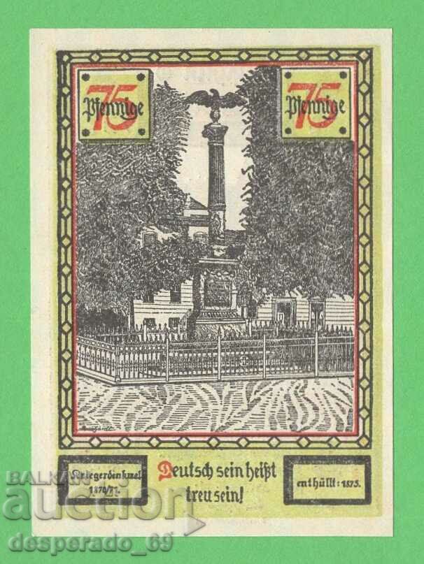 (¯` '• .¸GERMANIYA (Landsberg) 10 mărci 1919 UNC-¸. •' '°)
