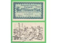 (¯`'•.¸ГЕРМАНИЯ (Speyer) 5 милиона марки 1923  UNC¸.•'´¯)