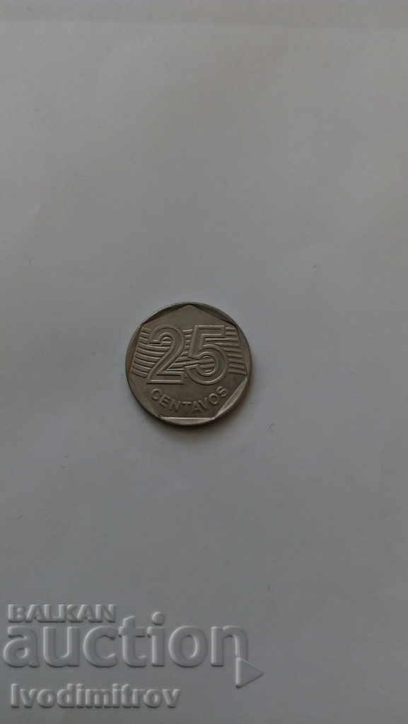 Brazil 25 cent. 1994