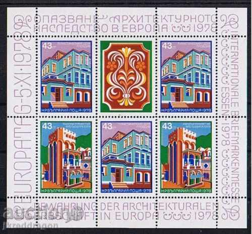 BC2787-88I - Conservation of Architectural Europe MNH
