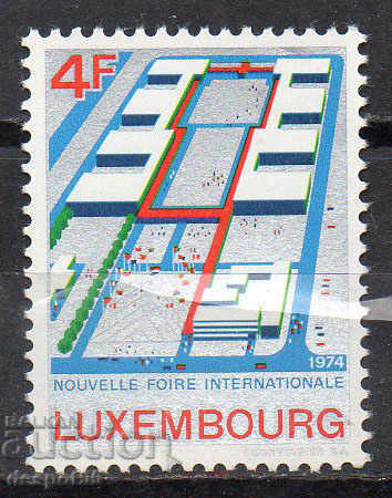 1974. Люксембург. Международен панаир в Люксембург.