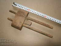 an ancient primitive woodworking tool