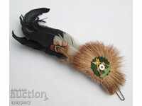 Стар ловджийски знак стрелец значка украса за шапка