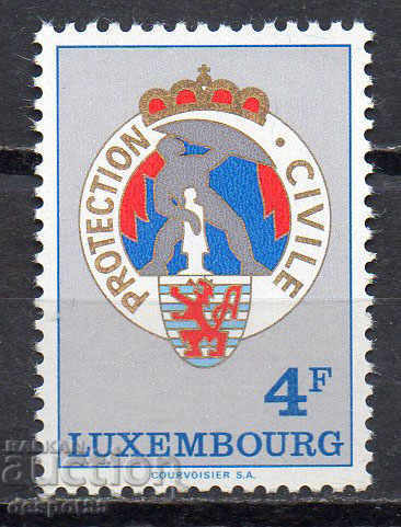 1975. Luxembourg. Civil defense.