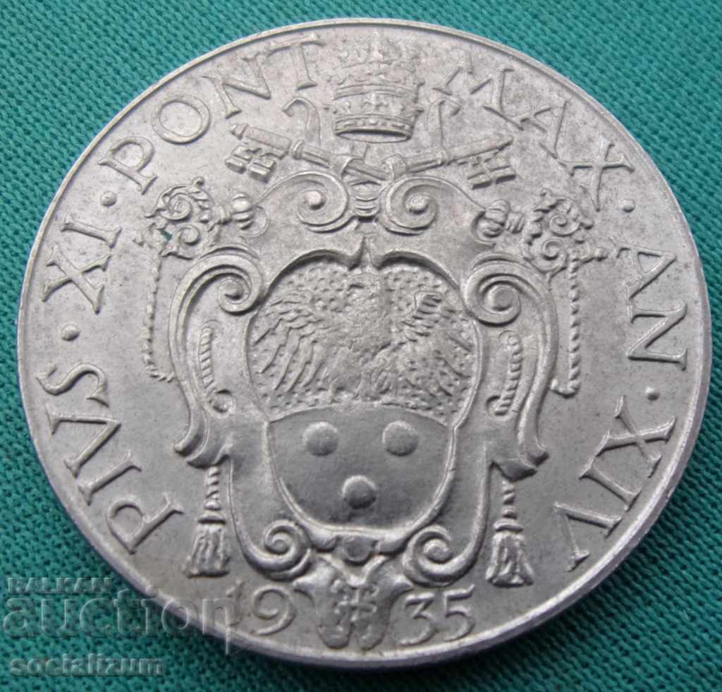 Ватикана  2  Лирети 1935 Rare UNC с цена € 17.90 | 35.01 лв.