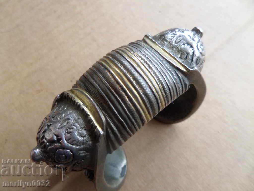 Renaissance bracelet slingshot with gilding, jewel, jewel, LARGE - 6 Renaissance bracelet slingshot with gilding, jewel, jewel, LARGE - 6