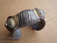 Bratara renascentista prastia cu aurire, bijuterie, bijuterie, MARE