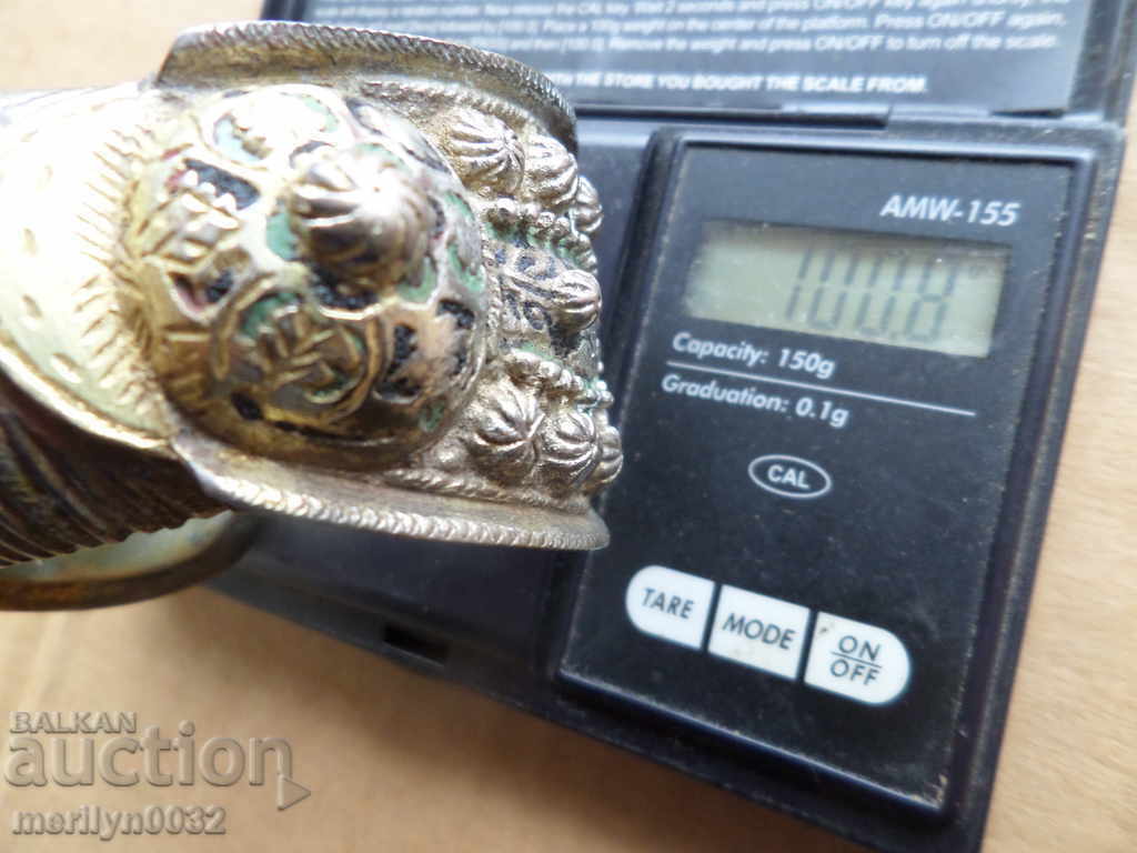 Renaissance bracelet slingshot with gilding, jewel, jewel, LARGE - 5 Renaissance bracelet slingshot with gilding, jewel, jewel, LARGE - 5