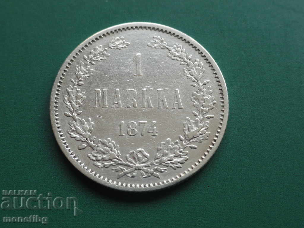 Russia (for Finland) 1874. - 1 Mark