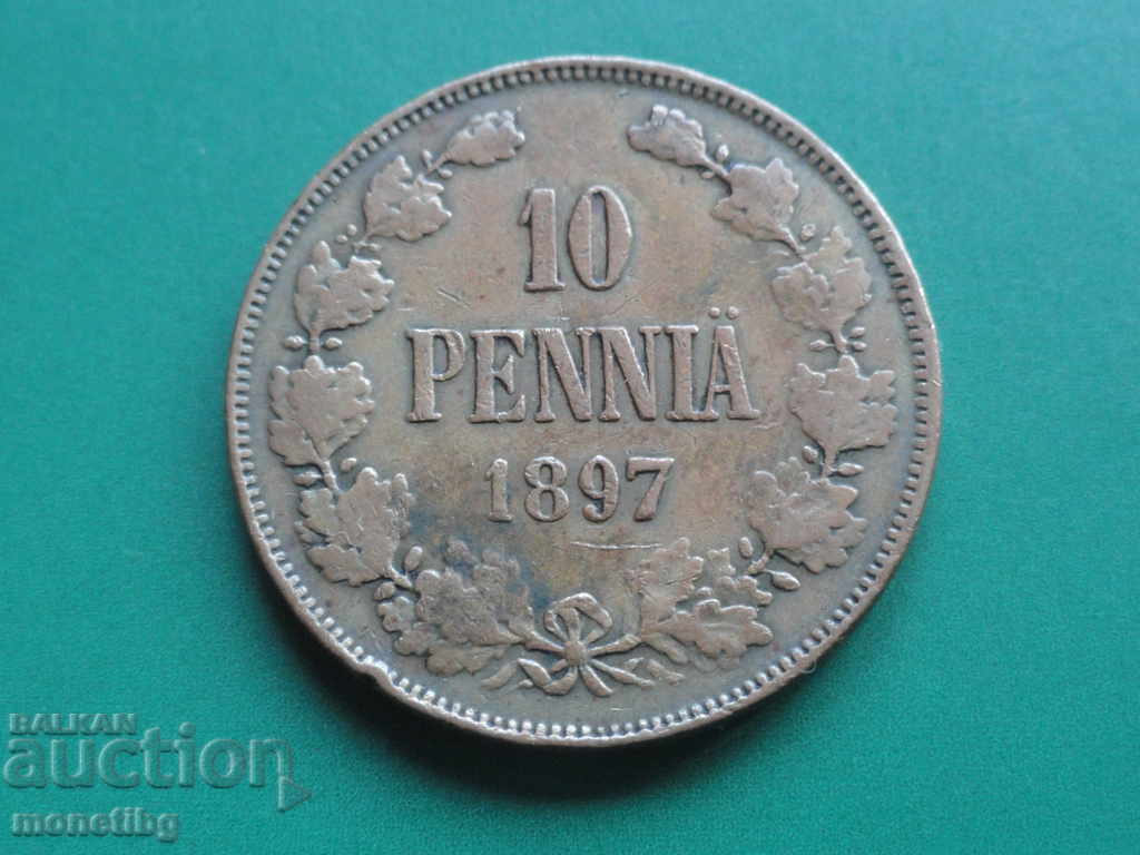 Auction Russia (for Finland) 1897 - 10 penny Auction Russia (for Finland) 1897 - 10 penny
