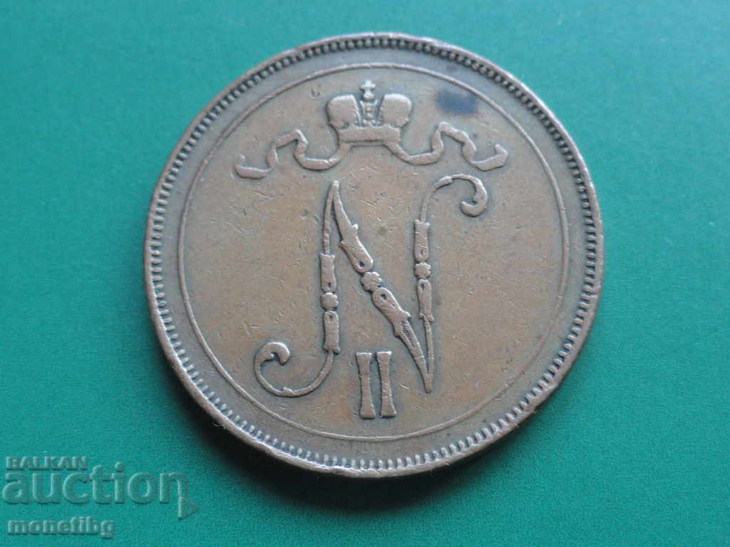 Russia (for Finland) 1897 - 10 penny - 6 Russia (for Finland) 1897 - 10 penny - 6