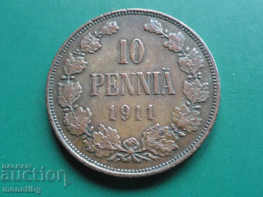 Russia (for Finland) 1911 - 10 penny (1)