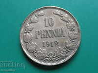 Russia (for Finland) 1912 - 10 penny R