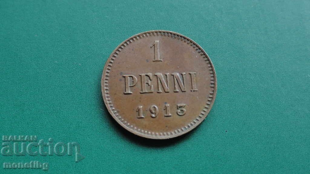 Russia (for Finland) 1913 - 1 penny