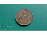 Russia (for Finland) 1913 - 1 penny