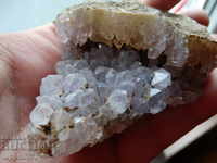 quartz druza amethyst achat natural mineral ore