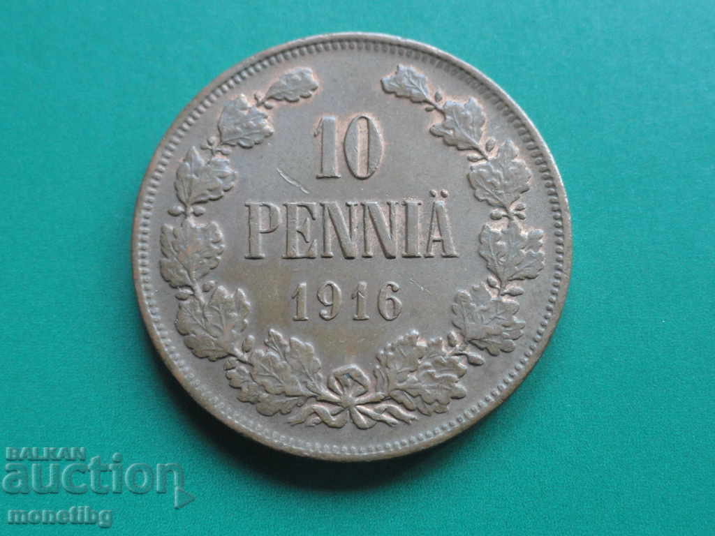 Ρωσία (Φινλανδία) 1916. - 10p - 5 Ρωσία (Φινλανδία) 1916. - 10p - 5