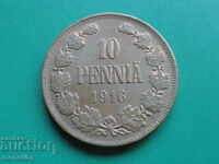 Russia (for Finland) 1916 - 10 penny