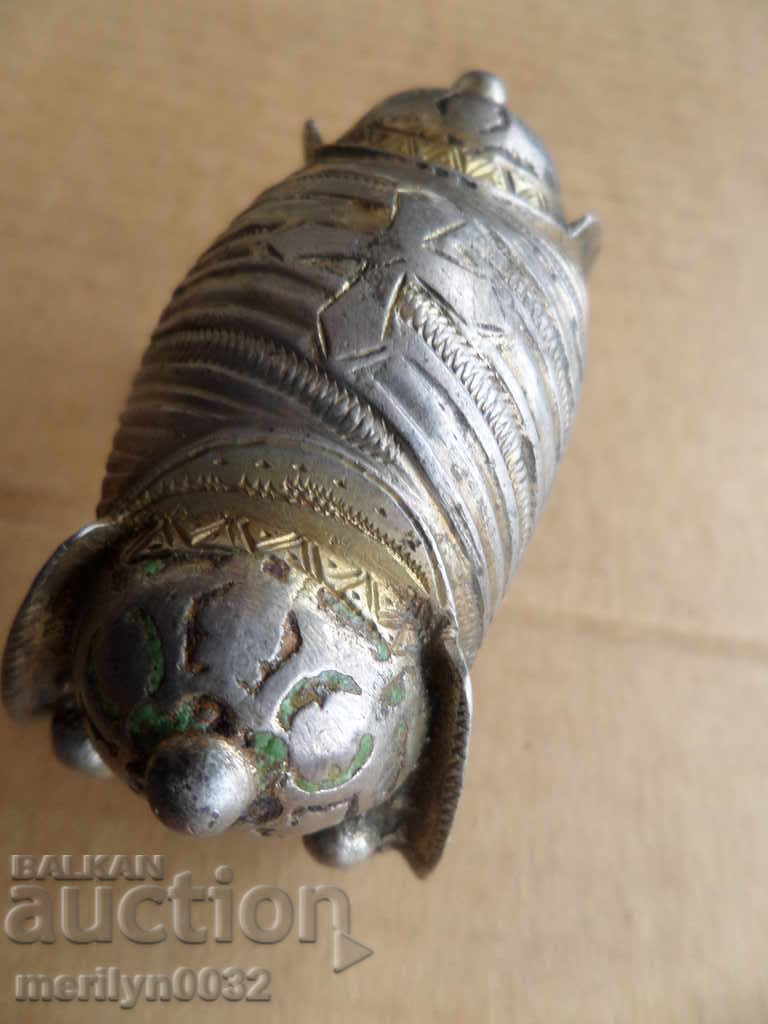 Renaissance silver bracelet wicker enamel enamel GOLD - 5 Renaissance silver bracelet wicker enamel enamel GOLD - 5