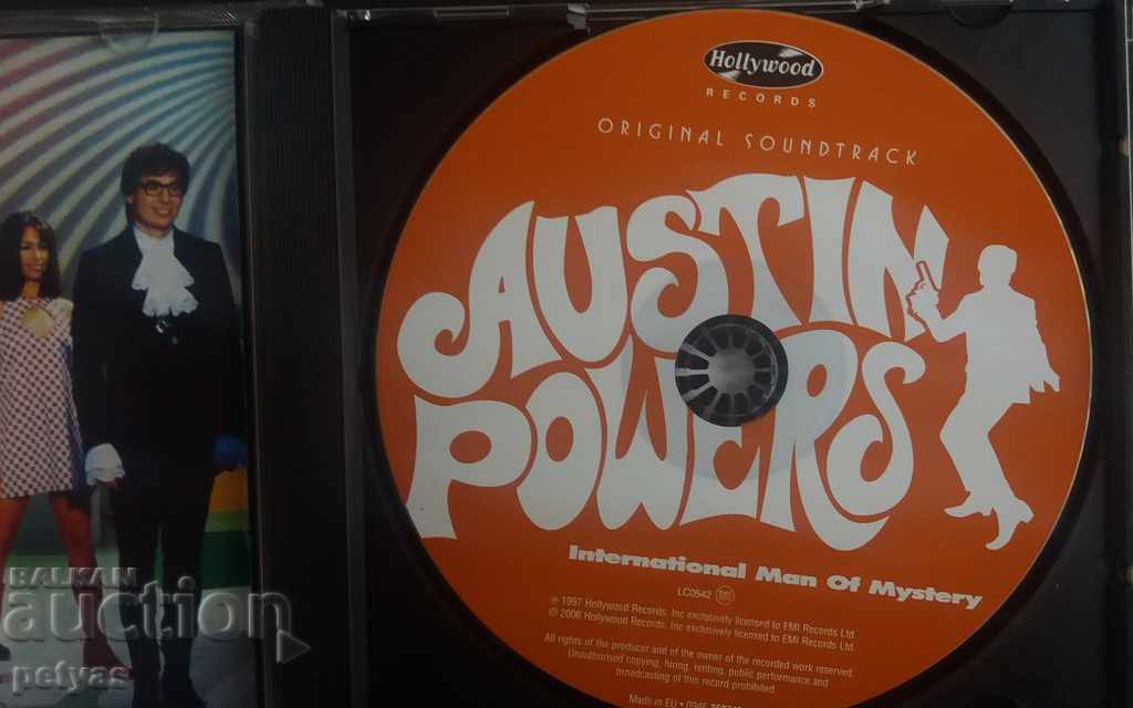 SD-AUSTIN POWERS original saundtrack -music with price 4.50 BGN | € 2.30