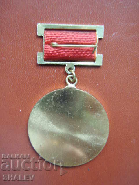 Delivery of Medal "25 years of DOT" (1984)
