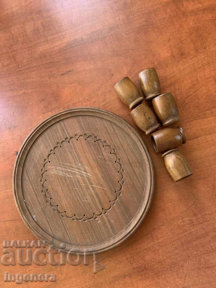 Licitație Tăiere în lemn farfurie farfurii pahare de rachiu serviciu Licitație Tăiere în lemn farfurie farfurii pahare de rachiu serviciu