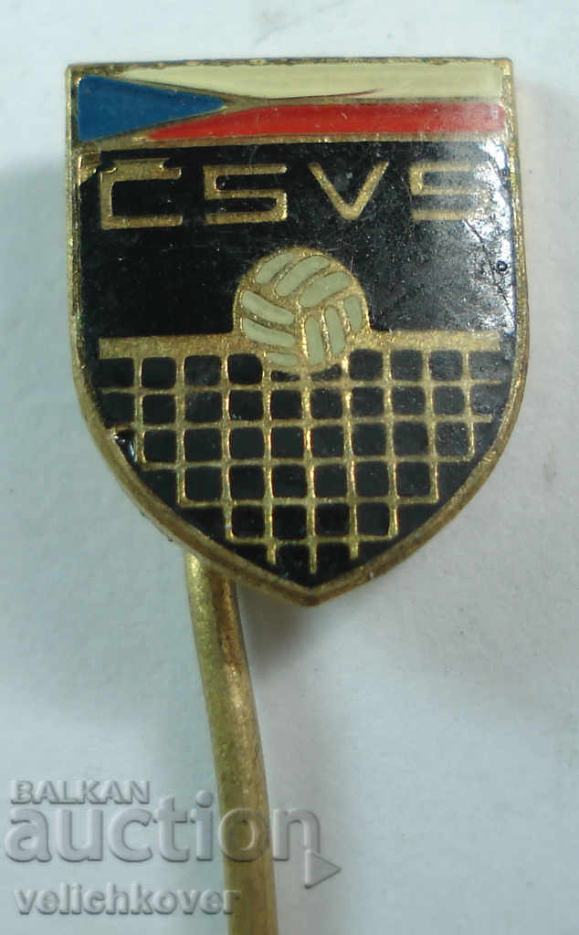 19365 Czechoslovak sign Czechoslovak Volleyball Federation