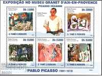 Чисти марки Живопис Пауло Пикасо 2009 от Сао Томе и Принсипи