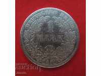 1 marca 1874 D argint Germania