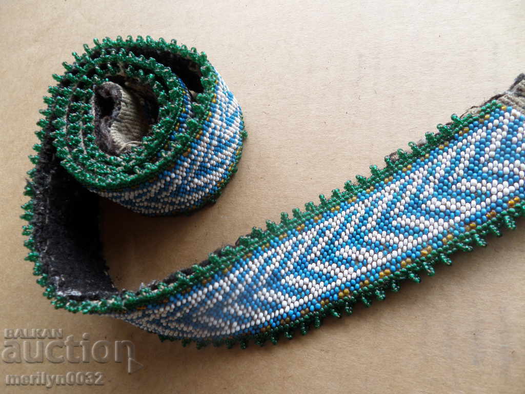 Old beaded belt of silk costume with price 179.00 BGN | € 91.52 Old beaded belt of silk costume with price 179.00 BGN | € 91.52