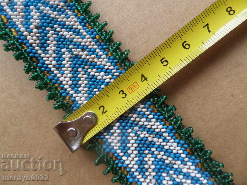 Delivery of Old beaded belt of silk costume Delivery of Old beaded belt of silk costume