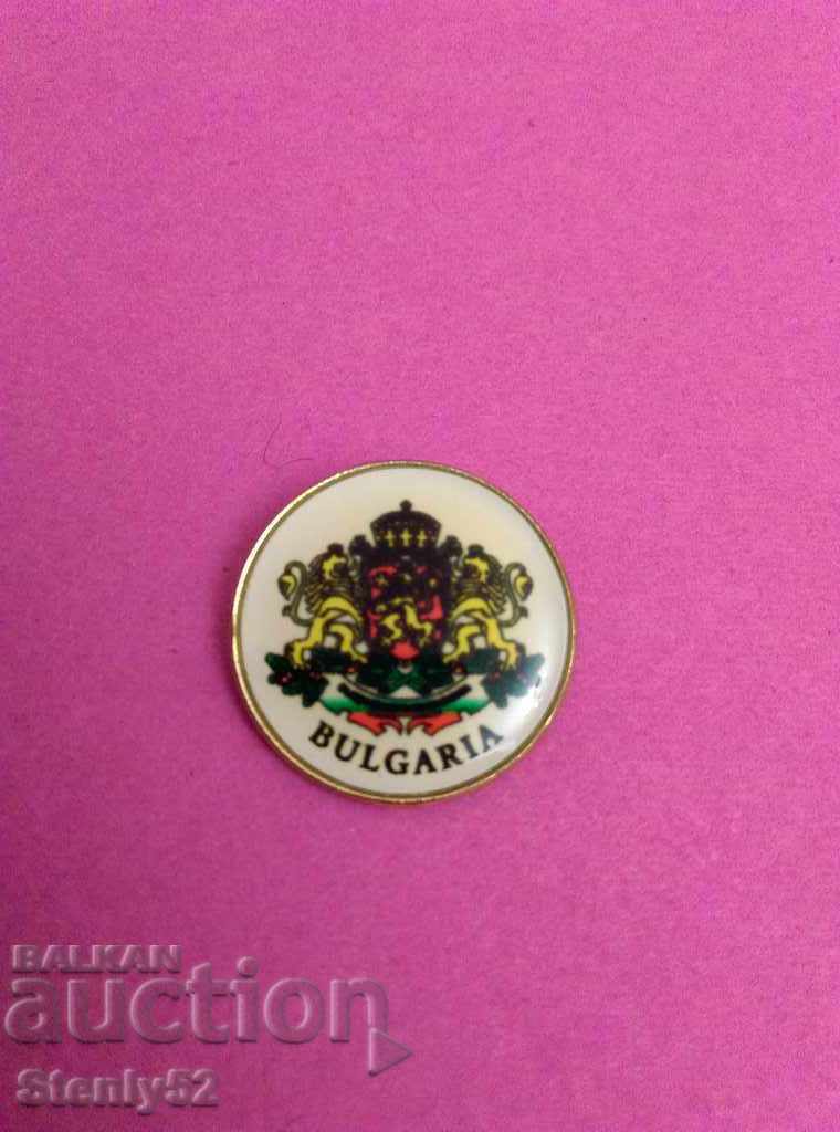 Badge new coat of arms of Bulgaria