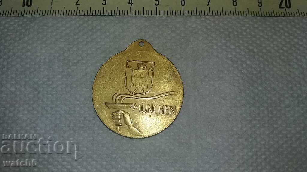 Olympic medal - Munich 72 years with price 29.99 BGN | € 15.33 Olympic medal - Munich 72 years with price 29.99 BGN | € 15.33