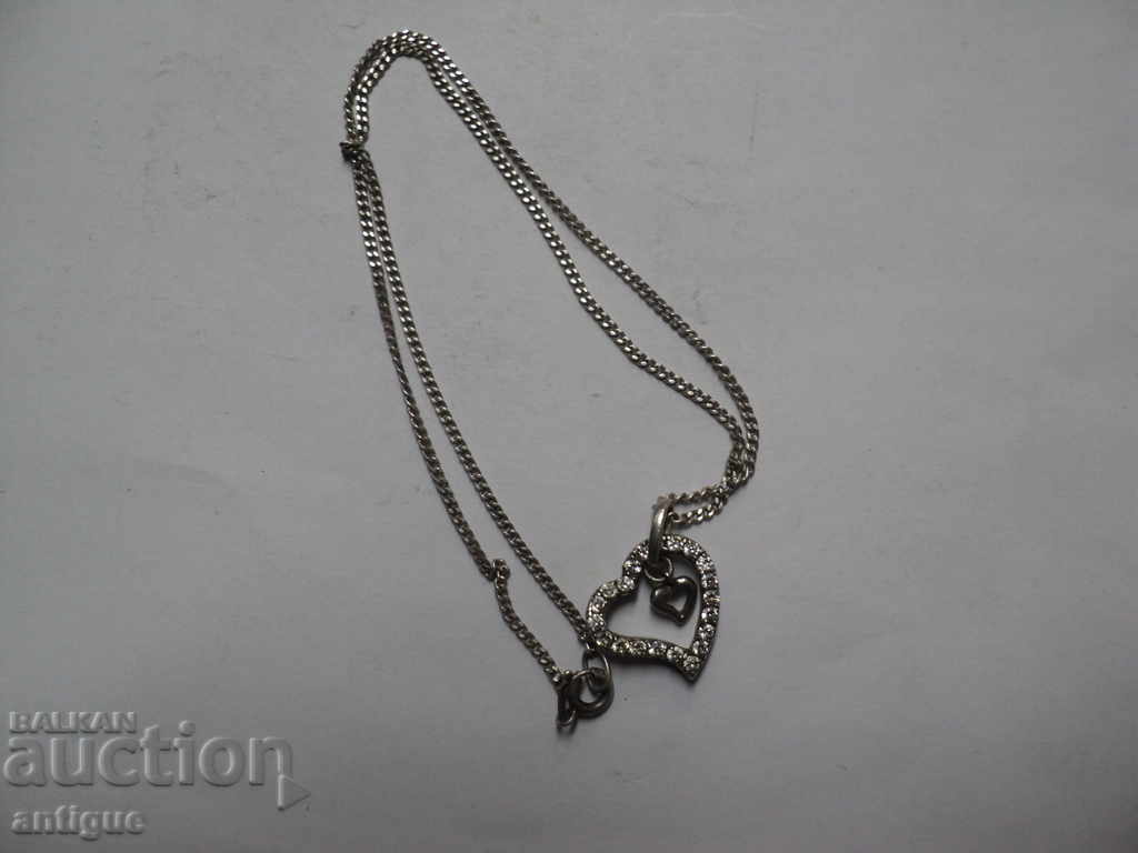 SILVER LAPTOP WITH VISULKA HEART. with price 50.00 BGN | € 25.56 SILVER LAPTOP WITH VISULKA HEART. with price 50.00 BGN | € 25.56