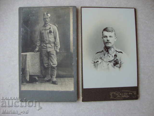 Două fotografii vechi militare