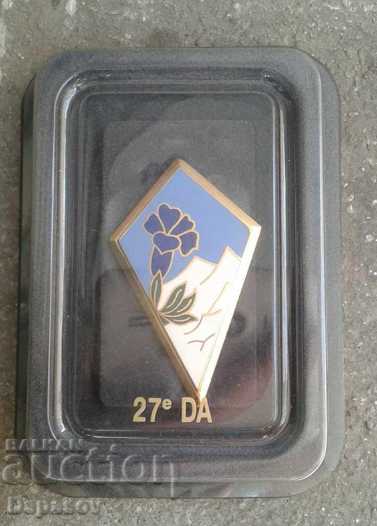 Sign Emailuri militare Insigna Infanterie Divizia Alpine